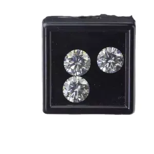 VVS 화이트 경도 10 무색 다이아몬드 컷 광택 보석 돌 인도 러시아 느슨한 보석 실험실 성장 Moissanite 다이아몬드