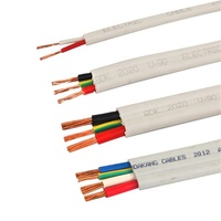 SAA Australischer Standard Kupfer-Litzenkabel PVC-Isoliert Niederspannung TPS-Kabel Zweiadrig mit Erdung 2,5mm Flachkabel für LKW-Einsatz