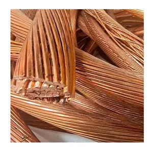 Base de reciclagem de sucata de cobre fornece diretamente fio de cobre de sucata de alta pureza com desconto de preço de 99,9%