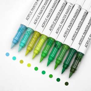 Marcadores Permanentes de 24 Colores Surtidos, Bolígrafos de Punta Fina para Dibujar y Colorear - Product Image 1