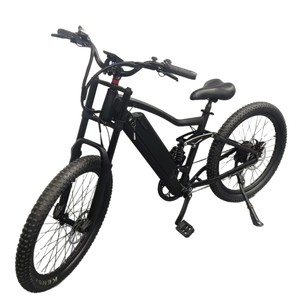 Bicicleta Eléctrica Swordfish de 26 Pulgadas al por Mayor con Doble Amortiguación, Suspensión Trasera, Tracción en Nieve, Motor Integrado de 1000W y Batería de 15Ah - Product Image 6