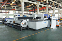 Mesin Pemotong Laser Fiber Tipe Terbuka RAYMAX Metal, Dukungan Teknis Mesin CNC, Pemotongan Laser Fiber untuk Plat dan Pipa