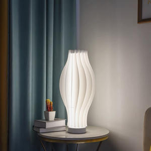 New Style Pleated Grass Skirt Tricolors LED Table <b>Lamp</b> Luxury Table <b>Lamps</b> Reading <b>Lamps</b> <b>for</b> <b>Bedroom</b> - Product Image 4