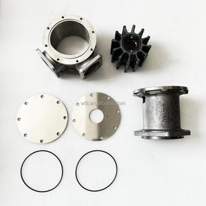 Kit complet de réparation de pompe à eau de mer, boîtier de pompe, tuyau de pompe, roue à aubes pour moteur marin S6R2 - Product Image 2