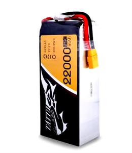 <span class=keywords><strong>Batterie</strong></span> LiPo TATTU 22000mAh <span class=keywords><strong>6S</strong></span> 22.2V 488Wh à décharge rapide 25C pour multirotor à forte charge, hexacoptère, octocoptère FXB - Product Image 4