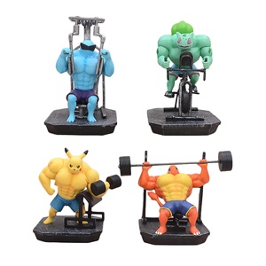 Figurines d'action <span class=keywords><strong>Pokémon</strong></span>, jouets d'exercice de musculation, anime, vente en gros de jouets <span class=keywords><strong>Pokémon</strong></span>, modèle décoratif en boîte - Product Image 1