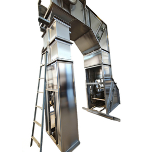 Elevador de Cangilones Sanitario Tipo Z Cerrado de Acero Inoxidable para Restaurantes, Alimentos, Productos Químicos Finos, Materiales Limpios, Velocidad Ajustable, Duradero - Product Image 4