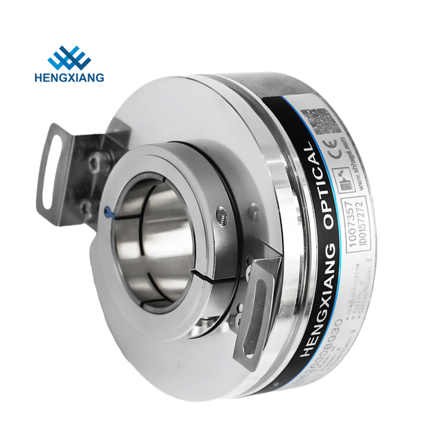 Substitute E80H30-1024-3-T-24 K76-J3F1024BQ30H Hollow Shaft Motor Encoder 48000PPR IP50 DC5V-30V Square-Wave Output HENGXIANG