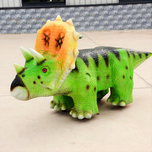Voitures de dinosaures animatroniques à pièces Machines de jeu pour enfants pour centre commercial Caractéristiques des animaux et des dinosaures préférés des enfants - Product Image 1
