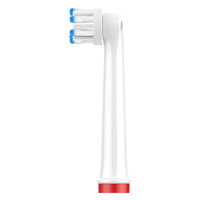 Têtes de brosse à dents électriques EB62-X Patent Care Pro avec poils moyens, qualité haut de gamme, lot de 4 pièces de rechange