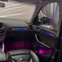 Pour Audi Q5 2010-2017 : Amélioration de l'éclairage intérieur automobile, accessoires de voiture, éclairage d'ambiance LED moulé sur le plancher