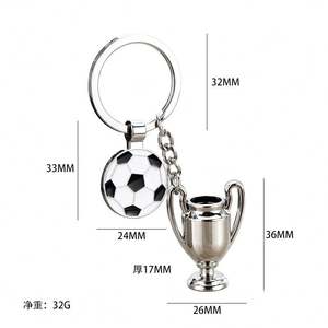 Porte-clés multifonctionnel ouvre-bouteille avec drapeau de pays de la Coupe du Monde de football, cadeau souvenir pour les fans de football - Product Image 6