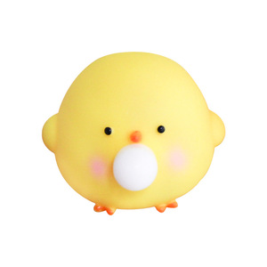 Adorables jouets souple en EVA poulet et cochon qui soufflent des bulles, décorations de bureau, jouets anti-stress pour filles - Product Image 1