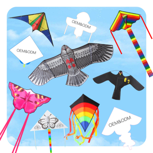 <span class=keywords><strong>Bonne</strong></span> qualité bricolage volant blanc enfants cerfs-volants jouet duotone papier peinture <span class=keywords><strong>dessin</strong></span> logo triangle enseignement cerf-volant commercial - Product Image 4