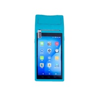 Mesin POS Genggam Termurah 5.5 Inch Sistem Android 8.1 Layar Sentuh Terminal POS Mobile Dengan Printer