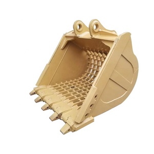 Benna di Pulizia Originale Personalizzata 320b 320c 320d, Paletta Metallica E320, <span class=keywords><strong>Benne</strong></span> di Lavaggio in Acciaio Inox <span class=keywords><strong>per</strong></span> <span class=keywords><strong>Escavatori</strong></span> - Product Image 1