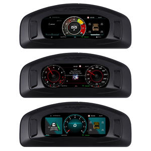 หน้าจอ LCD รถยนต์ขนาด 10.25 นิ้ว แผงหน้าปัดดิจิตอล สำหรับรถยนต์ VW Multivan T5 ปี 2012-2019 มาตรวัดความเร็วแบบดิจิตอล ห้องนักบินเสมือนจริง - Product Image 1