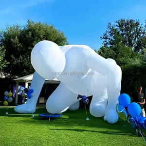 Personagem inflável gigante, homem inflável corrida para venda