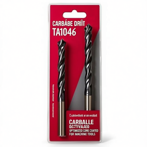 Foret en carbure TA1046 à 6 plaquettes de guidage, revêtement optimisé pour les machines-outils - Product Image 2