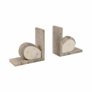 Fermalibri Decorativi in Onice e Marmo, Eleganti e Moderni per Libreria e Ufficio - Product Image 3