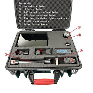 Ultrasonik 4MHz Yüksek Hassasiyetli Boru Hattı Duvar Kalınlığı Ölçer Lityum Pil - Product Image 2
