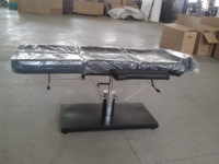 Table de massage hydraulique portable avec cadre métallique, hauteur réglable, dossier et repose-jambes pour institut de beauté, spa, hôtel, salle de sport