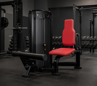 REYK REYK-LJ13 Appareil de musculation professionnel en acier pour extension des jambes couché et curl des jambes couché, entraînement de la force du dos, utilisation universelle