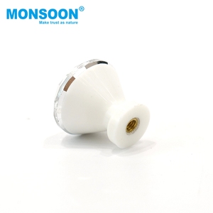 30mm 40mm 50mm temizle elmas cam mobilya kristal dolap plastik kolları Dresser mutfak yatak odası kolları-oteller için - Product Image 5