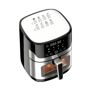 Freidora de Aire Doméstica de Acero Inoxidable de 6.5L, Gran Capacidad, Multifunción, Antiadherente, Apta para Lavavajillas, con Ventana de Visualización - Product Image 3