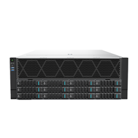Serveur GPU en rack LX G7466M6 à double socket EPYC, nouvelle génération, refroidissement efficace, 24 Go DDR5, 10 GPU double largeur, en stock