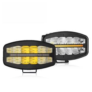 Phare de travail LED 12V 120W 10 pouces de haute qualité, étanche, de remplacement pour camions, tout-terrain, VTT, Jeeps - Product Image 1