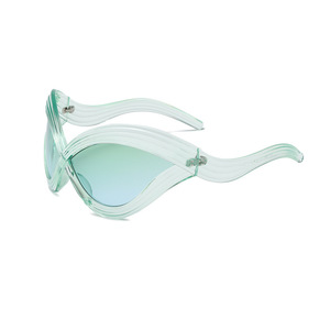 Butterfly Frame <b>Sunglasses</b> <b>Gradient</b> Lens UV400 Y2K Style Unisex Casual Lightweight Adult 2025 - Product Image 1