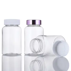 Cheap pharmaceutical packaging 50ml plastic bottle 50ml plastic medicine bottle 50ml PET tablet bottle