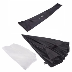Nouveau parapluie octogonal professionnel de 80 cm/32 pouces pour réflecteur pour appareil photo, flash de studio, flash cobra, flash électronique - Product Image 6
