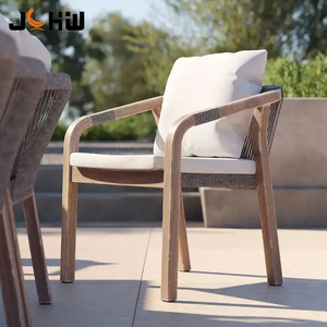 Fabricant de meubles de jardin de luxe en <span class=keywords><strong>teck</strong></span> pour restaurants d'extérieur meubles de patio villa ensemble <span class=keywords><strong>table</strong></span> à <span class=keywords><strong>manger</strong></span> et chaises - Product Image 3