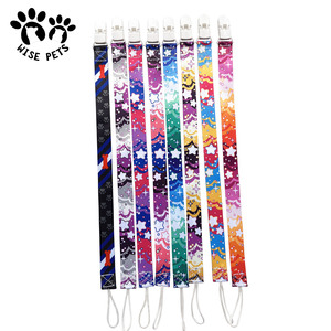 Bande dessinée imprimé bébé sucette Clip chaîne ruban <span class=keywords><strong>factice</strong></span> porte-sucette chaîne Anti-goutte boucle sangle pour sucette bébé alimentation - Product Image 4