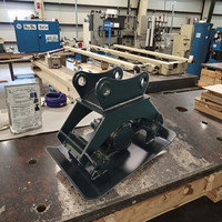 Compacteur hydraulique pour excavatrice Eastmatch, plaque vibrante, haute qualité, prix d'usine