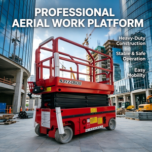 Plataforma Elevadora Móvil Eléctrica Hidráulica Totalmente Automática de Diseño Exclusivo <span class=keywords><strong>para</strong></span> Comercio Exterior, Tipo Tijera - Product Image 3