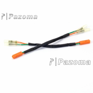 Adaptador de indicador para motocicleta KAWASAKI, 2 conectores de arnés de señal de giro - Product Image 4