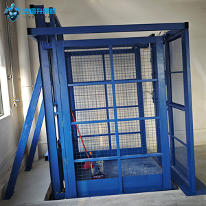 अनुकूलित हाइड्रोलिक माल उठाने उपकरण माल ढुलाई लिफ्ट गोदाम गाइड रेल कार्गो लिफ्ट - Product Image 6