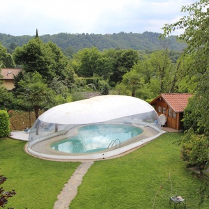 Durable <strong>Pvc</strong> Inflatable <strong>Pool</strong> Cover Portable Transparent Inflatable Bubble Dome Inflatable <strong>Swimming</strong> <strong>Pool</strong> Tent <strong>Pool</strong> Accessories - Product Image 1