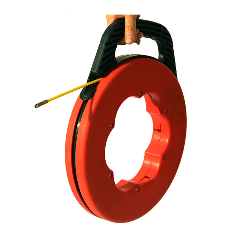 Sợi thủy tinh dây puller với xoắn ốc thép Lãnh Đạo