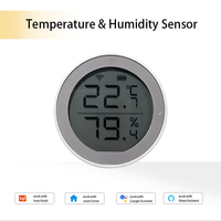 Tranrule Zigbee3.0 – capteur de température et d'humidité, écran LCD, thermomètre, hygromètre, haute précision, Smart Life, maison intelligente