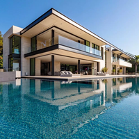 Meilleures Maisons Conteneurs Préfabriquées Pliables en Aluminium de Luxe VIP - Utilisation comme Villa ou Abri de Voiture, Étanche, Alimentée à l'Énergie Solaire, Design Moderne, Rapide