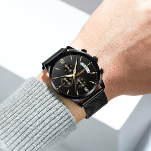 Reloj POEDAGAR 814, Nuevo Reloj de Pulsera de Cuarzo de Lujo para Hombre, Reloj Deportivo Luminoso con Fecha para Hombre - Product Image 4