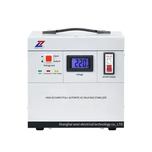 ZX TND-3000w Single phase 3kw SVC servo intelligence automatic AC Voltage Regulator Stabilizer