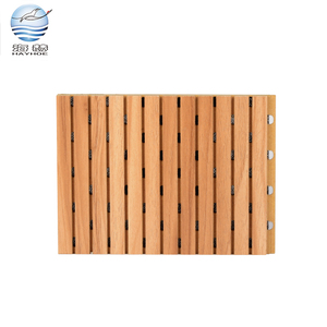 Rainure panneaux acoustiques en <span class=keywords><strong>bois</strong></span> d'isolation <span class=keywords><strong>phonique</strong></span> protection de l'environnement matériel <span class=keywords><strong>panneau</strong></span> acoustique - Product Image 1