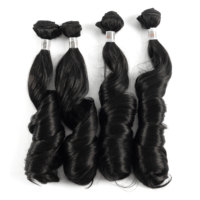 Wonder Curl Naturel #   Ensemble de cheveux synthétiques à tresser, extensions de cheveux bouclés doux pour femmes africaines, Anna Factory Direct Supply