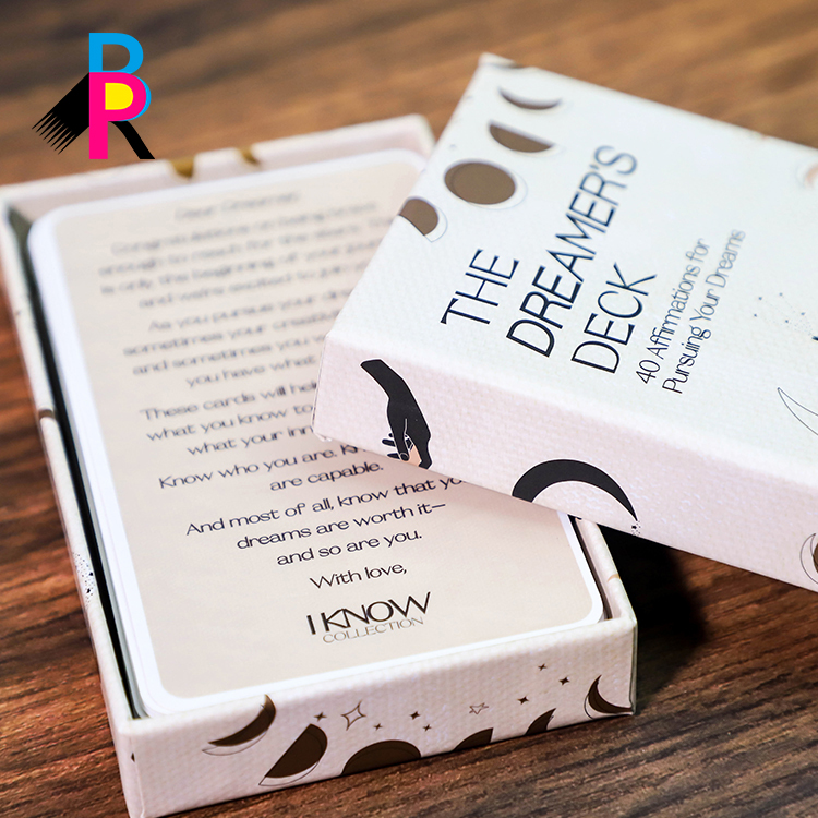 Заводская игровая карта печать на бумажных картах