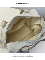 Sac de voyage indépendant pour chaussures, sac de sport, yoga, fitness, sac bandoulière léger et portable en nylon, sac à dos de sport à une épaule